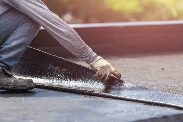 Professional Crawl Space Encapsulation technician working in Templeton, IN